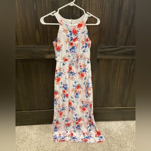 Cute Girls Summer Maxi Dress